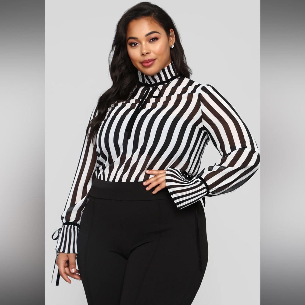 Bodysuit - Black/White